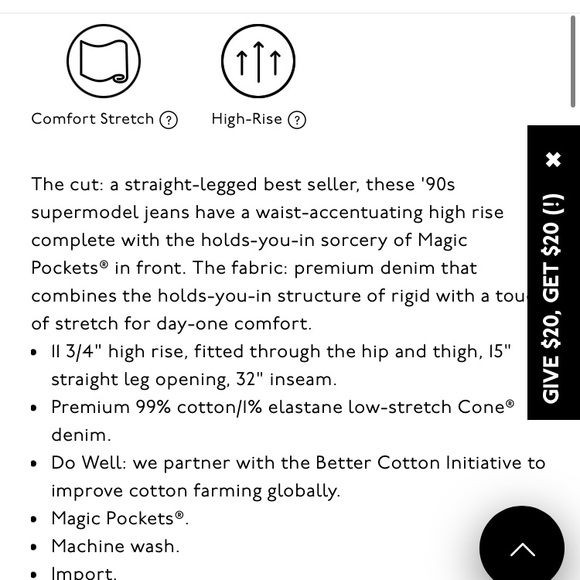 NWT MADEWELL THE PERFECT VINTAGE STRAIGHT JEANS * Tall - Picture 5 of 8